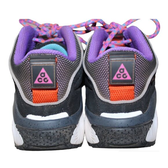 Nike ACG Dog Mountain Hyper Hiking Men Shoes Size 9 US purple & Black outdoor - Picture 2 of 13